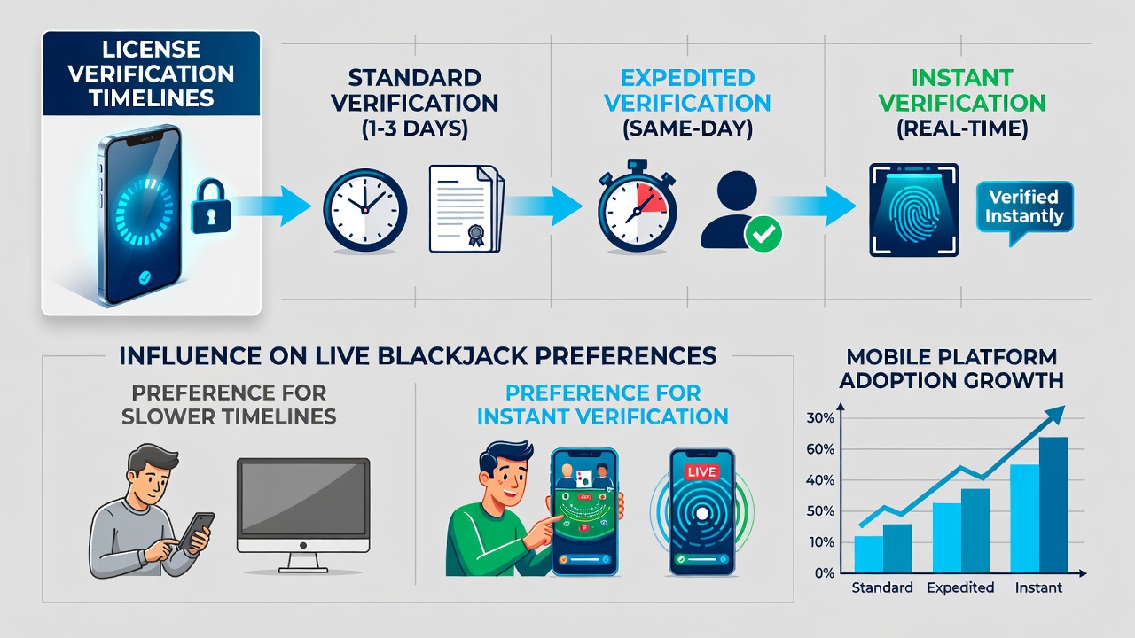 Analyse von Nutzerpräferenzen für Live-Blackjack auf mobilen Plattformen mit Fokus auf Verifizierungszeiten