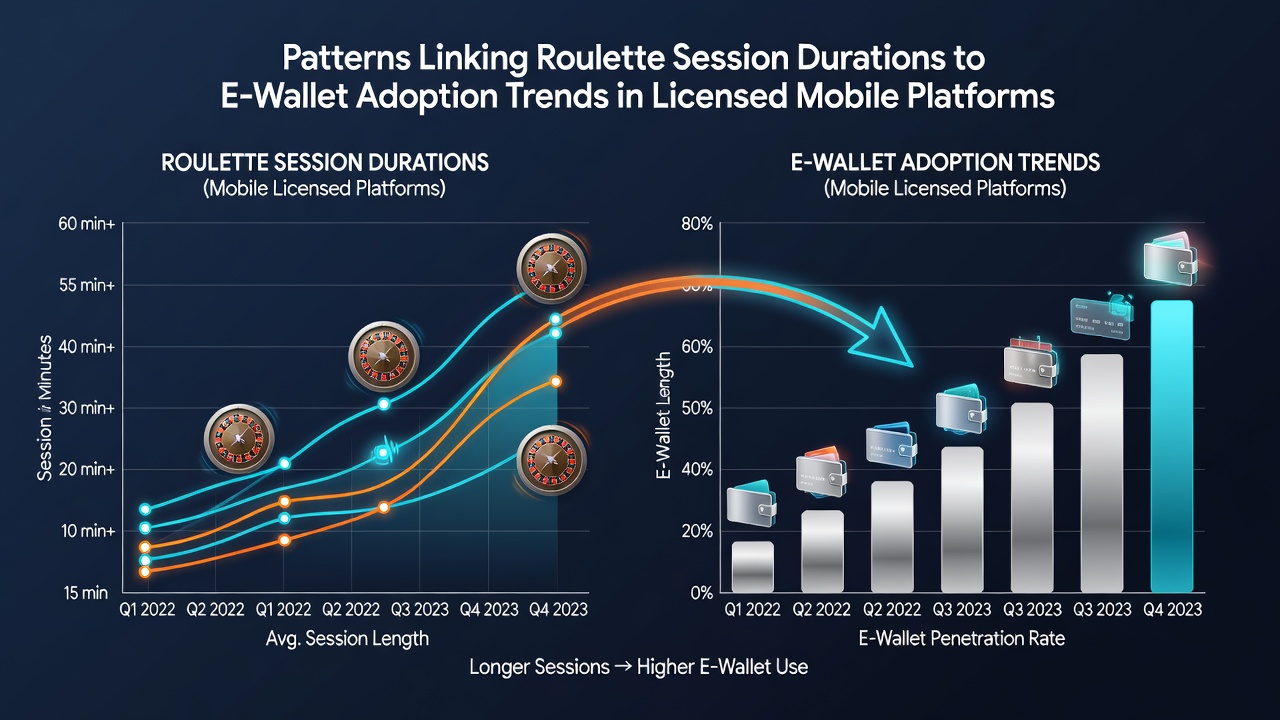 Trends bei mobilen Roulettespielen und E-Wallet-Nutzung