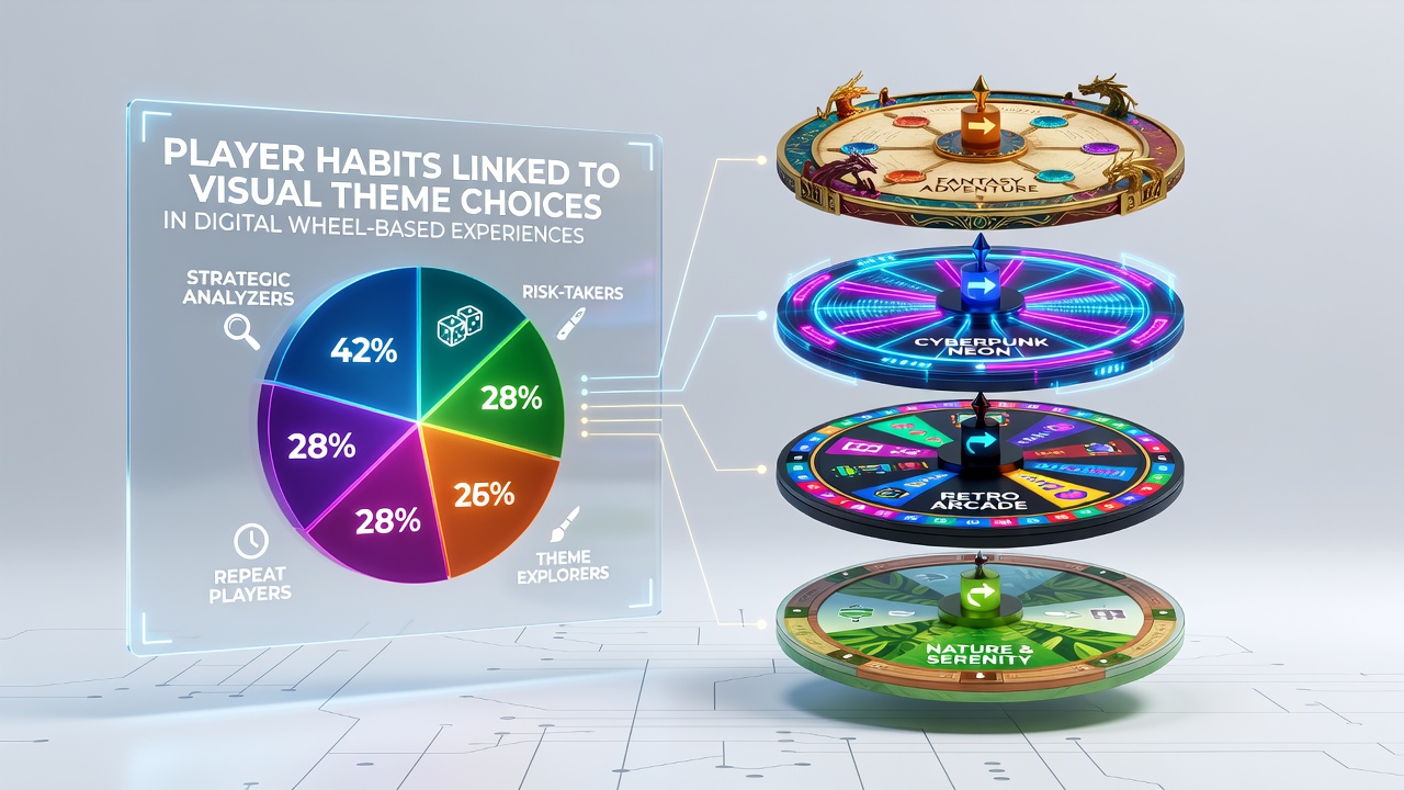 Analyse von Nutzergewohnheiten bei der Auswahl visueller Themen in digitalen Radspielen
